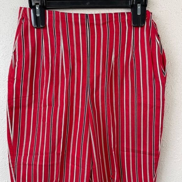 Vintage 60/70s Jeanie Blue Bell Capri Pants Size 14 Misses - Picture 2 of 5